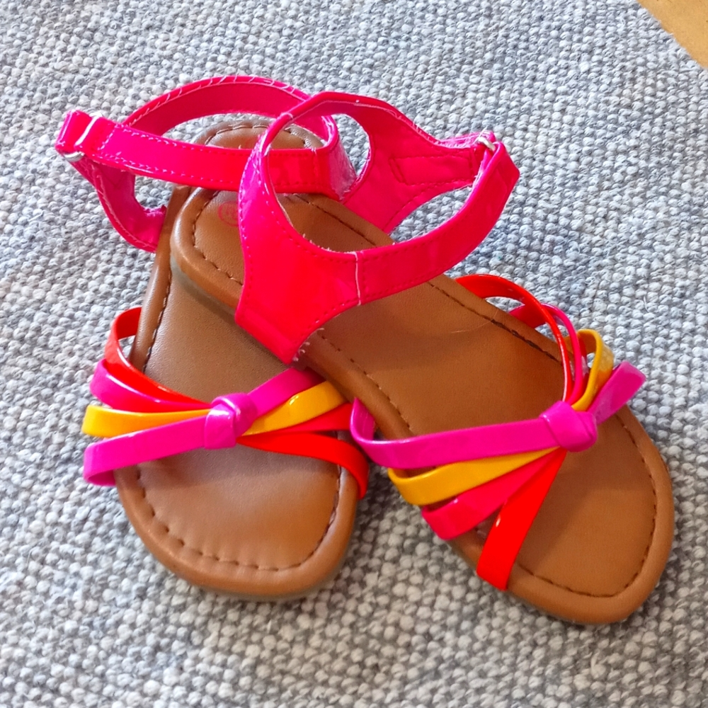 Girls size 8 sandals